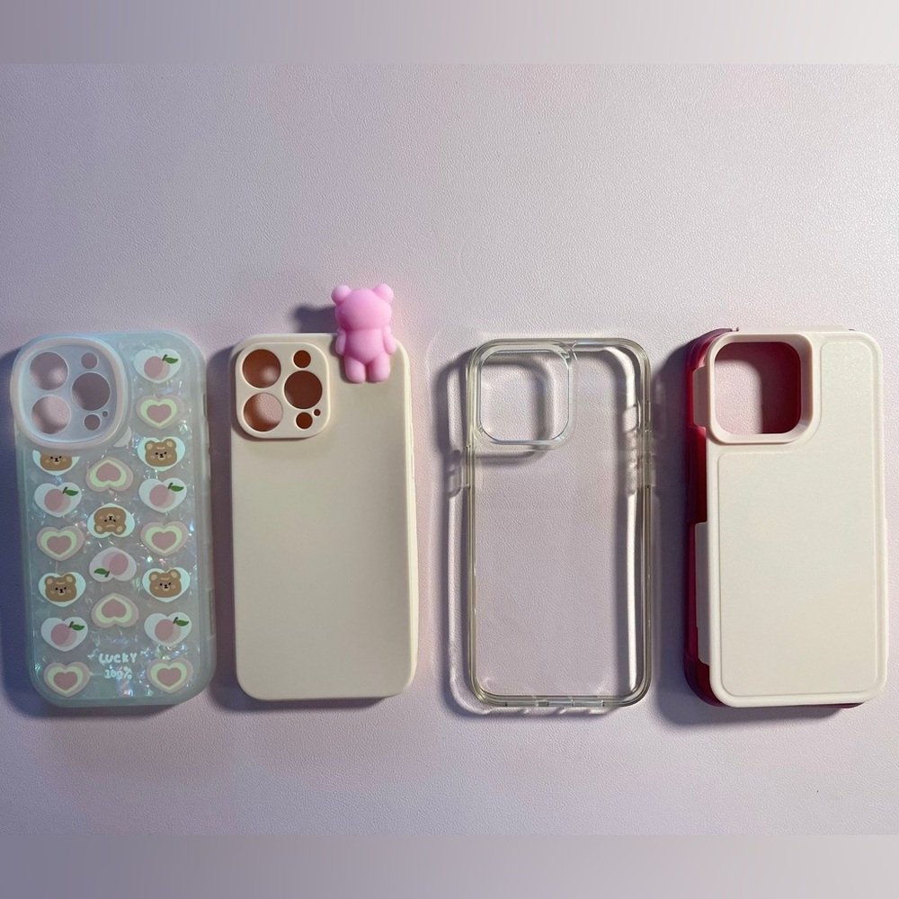 iPhone 14 Pro Max Phone Cases Bundle of 4 for the girlies